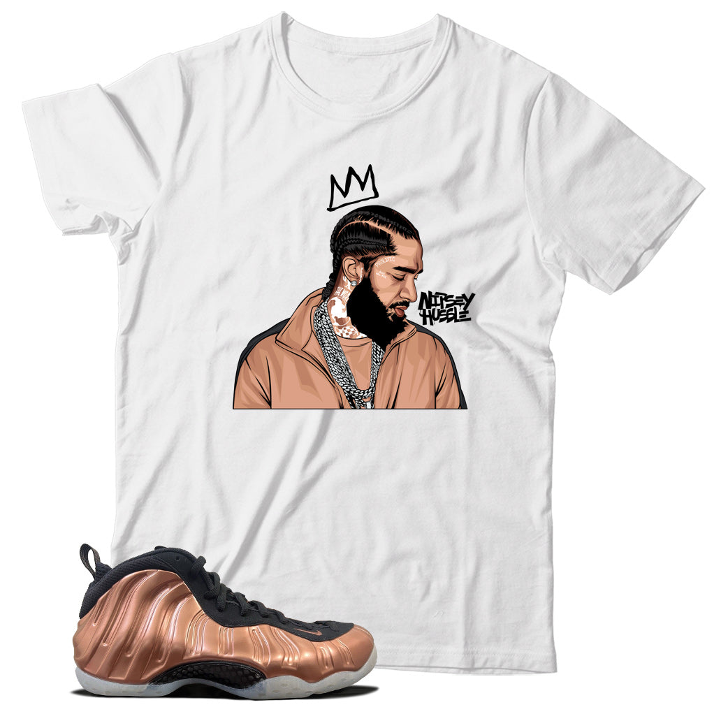 Air Foamposite One Copper shirt