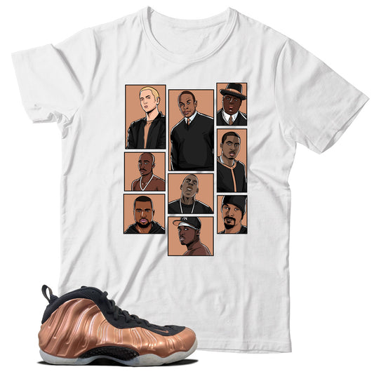 Air Foamposite One Copper shirt