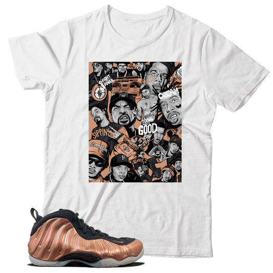 Air Foamposite One Copper shirt