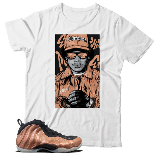 Shirt Match Nike Air Foamposite One Copper