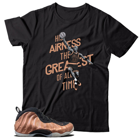 Air Foamposite One Copper shirt