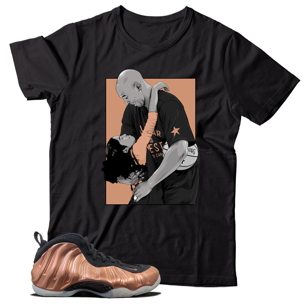 Air Foamposite One Copper shirt