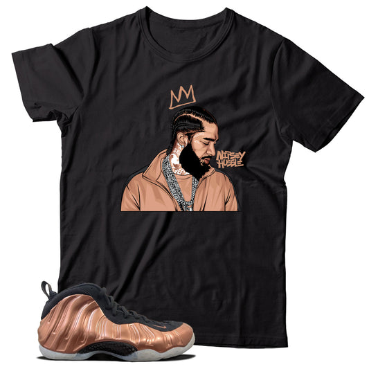 Air Foamposite One Copper shirt