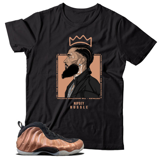 Air Foamposite One Copper shirt