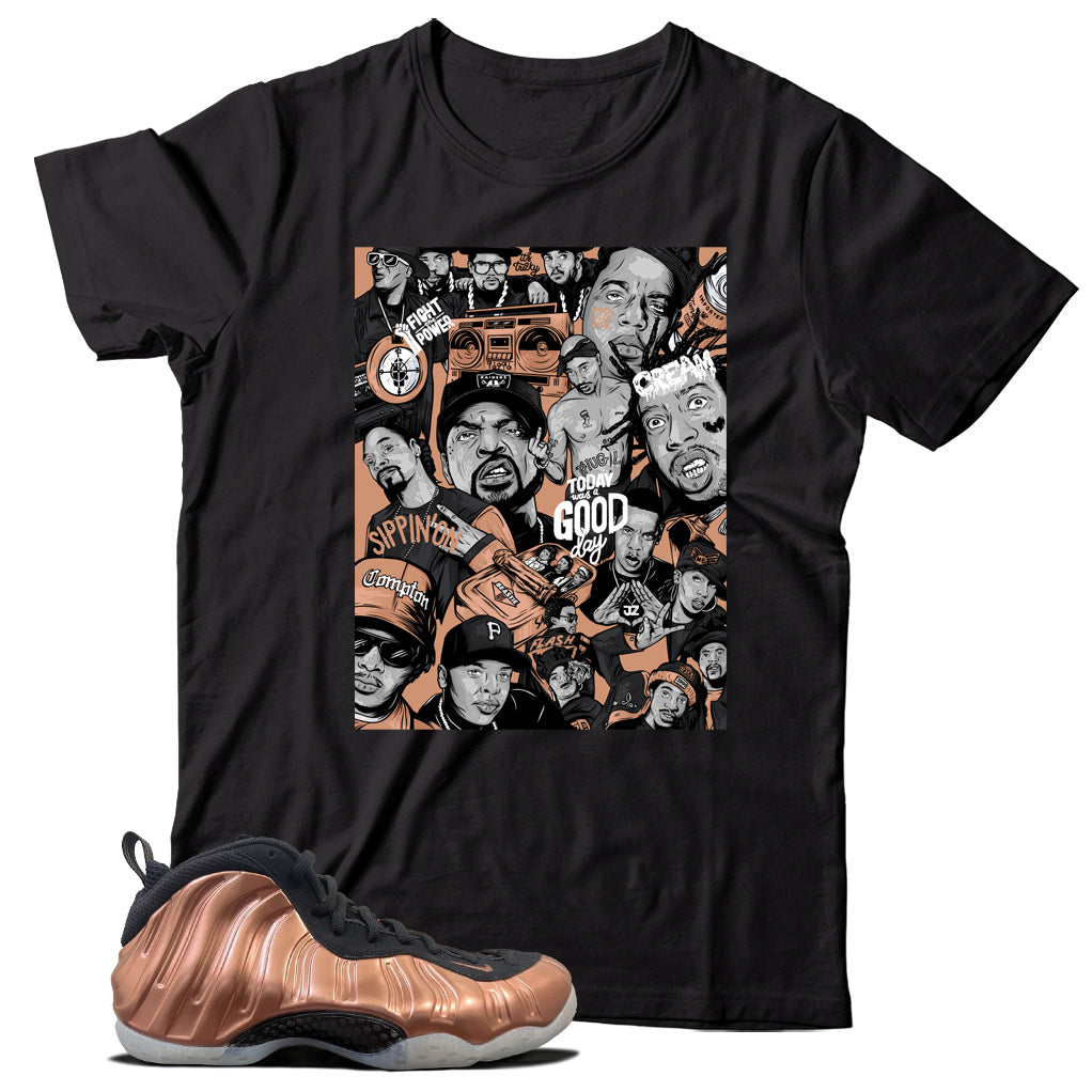 Air Foamposite One Copper shirt