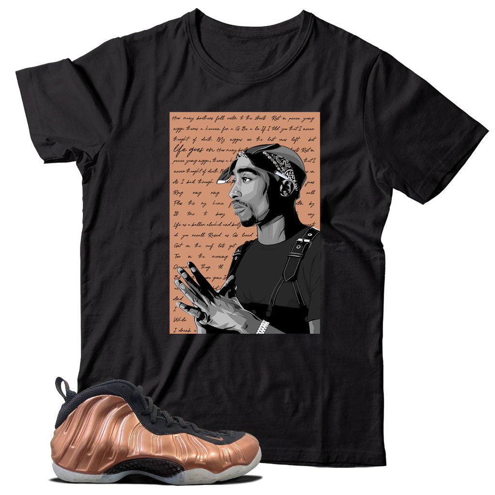 Air Foamposite One Copper shirt