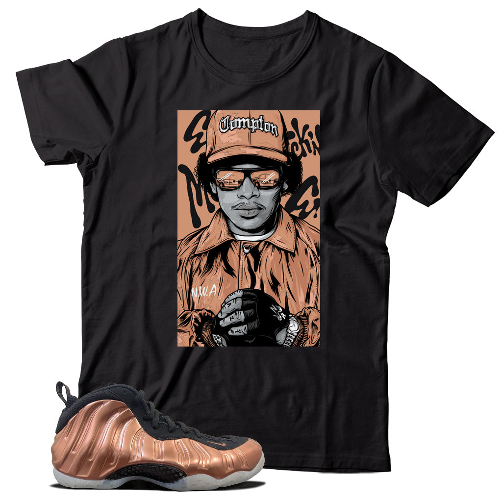 Shirt Match Air Foamposite One Copper