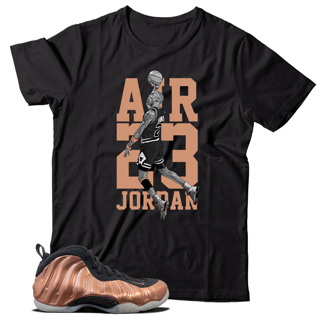 Air Foamposite One Copper shirt