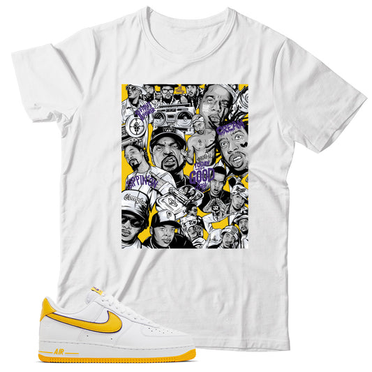 Air Force 1 Low Kobe Bryant Lakers shirt