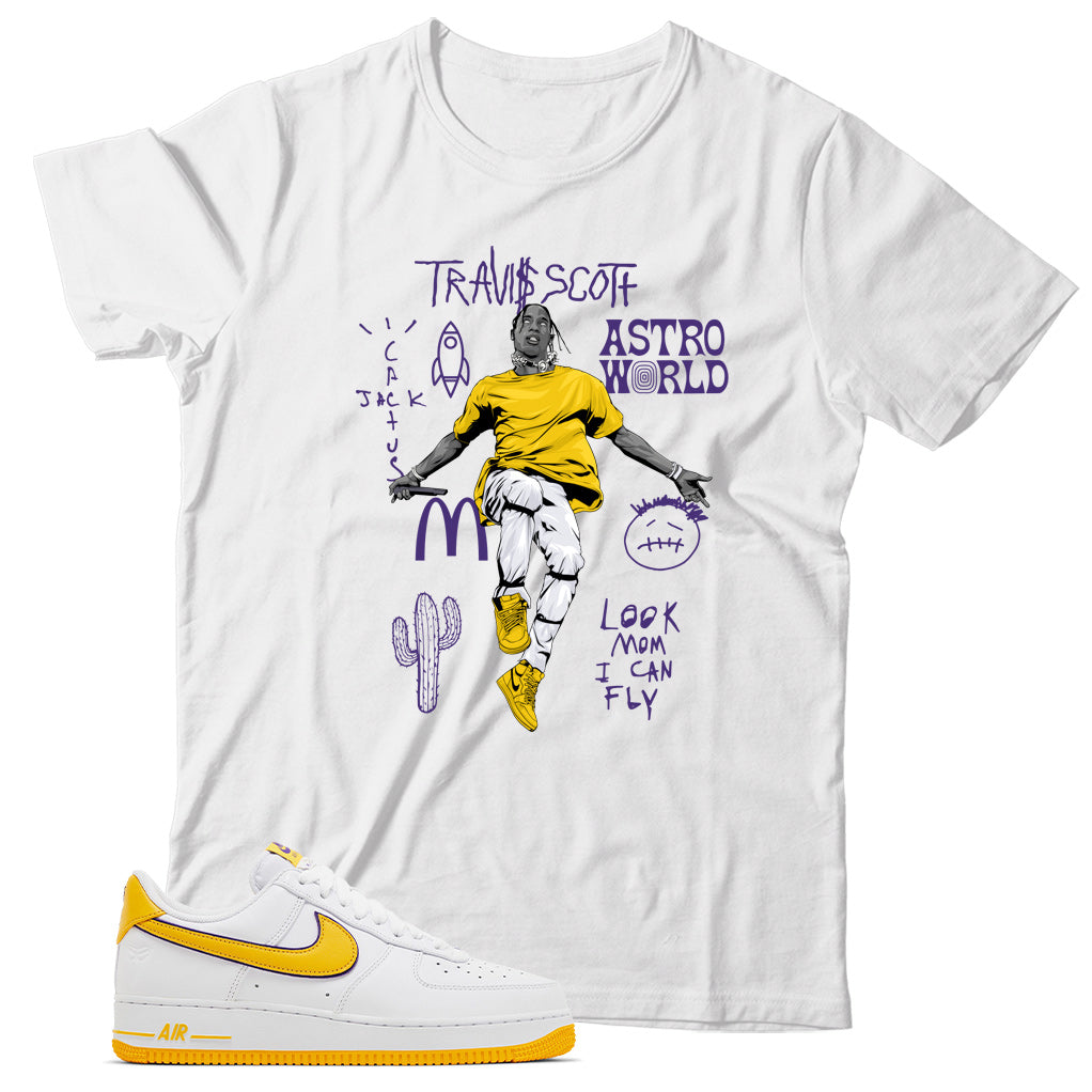 Air Force 1 Low Kobe Bryant Lakers shirt