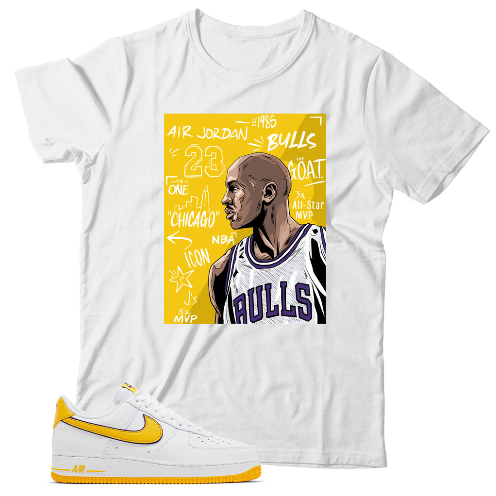 Air Force 1 Low Kobe Bryant Lakers shirt