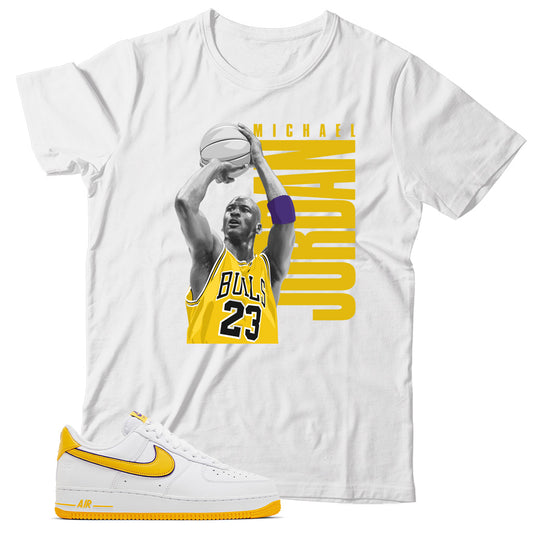 Air Force 1 Low Kobe Bryant Lakers shirt