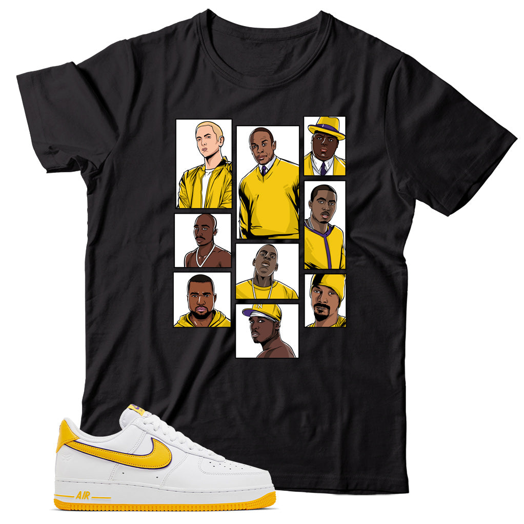 Air Force 1 Low Kobe Bryant Lakers shirt