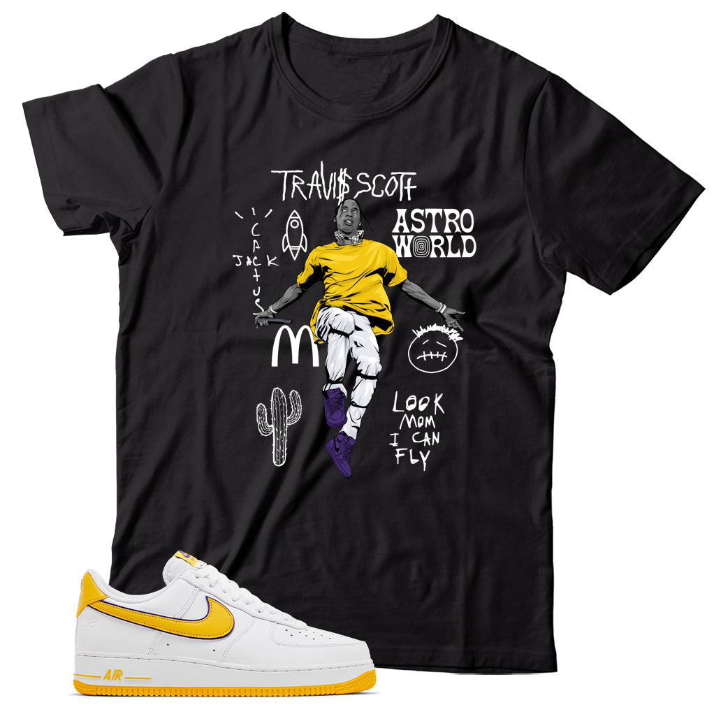 Shirt Match Air Force 1 Low Kobe Bryant Lakers