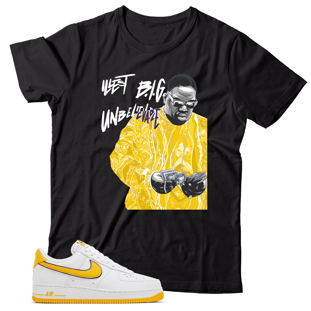 Air Force 1 Low Kobe Bryant Lakers shirt