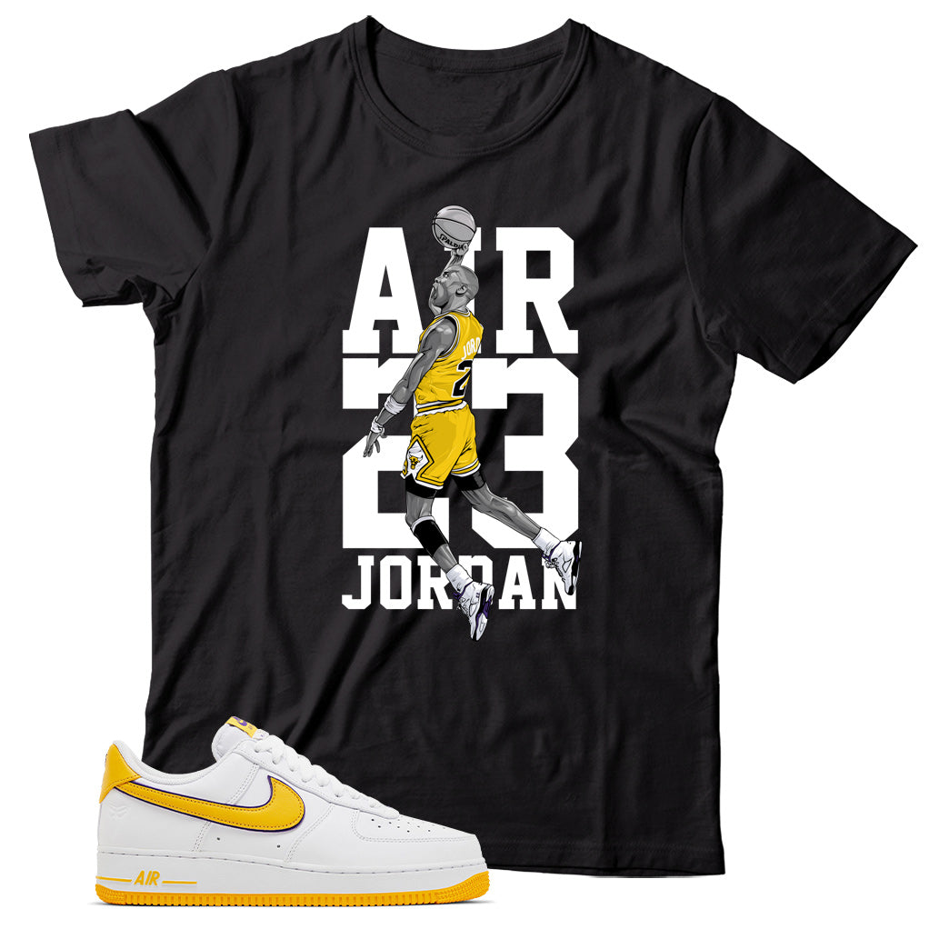 Air Force 1 Low Kobe Bryant Lakers shirt