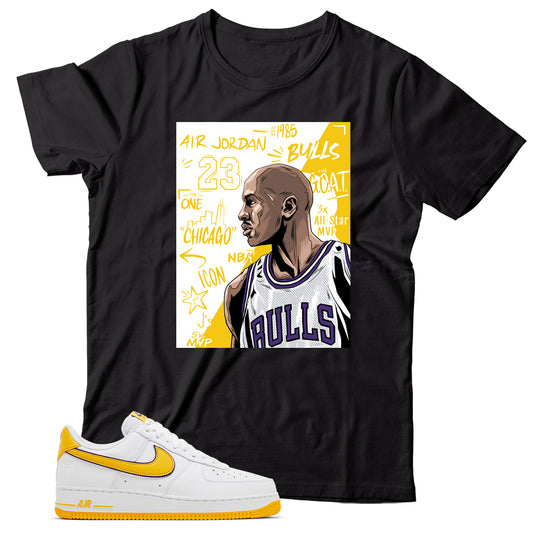 Air Force 1 Low Kobe Bryant Lakers shirt