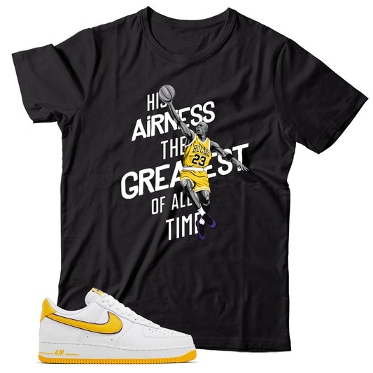 Air Force 1 Low Kobe Bryant Lakers shirt