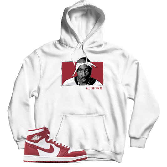 Hoodie Match Jordan 1 Artisanal Team Red