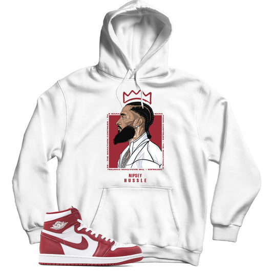 Jordan 1 Artisanal Team Red hoodie