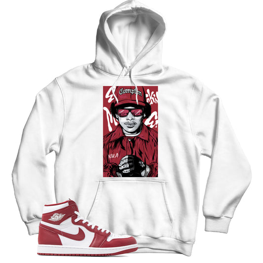 Jordan 1 Artisanal Red hoodie