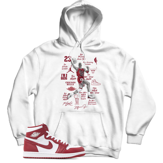 Jordan 1 Artisanal Red hoodie