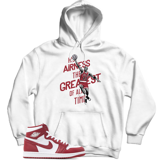 Jordan 1 Artisanal Team Red hoodie