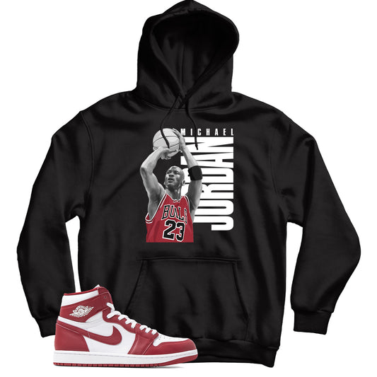 Jordan 1 Artisanal Team Red hoodie