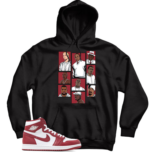 Jordan 1 Artisanal Team Red hoodie