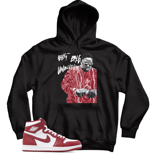 Hoodie Match Jordan 1 Artisanal Team Red