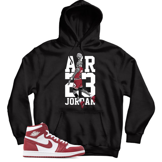 Jordan 1 Artisanal Team Red hoodie