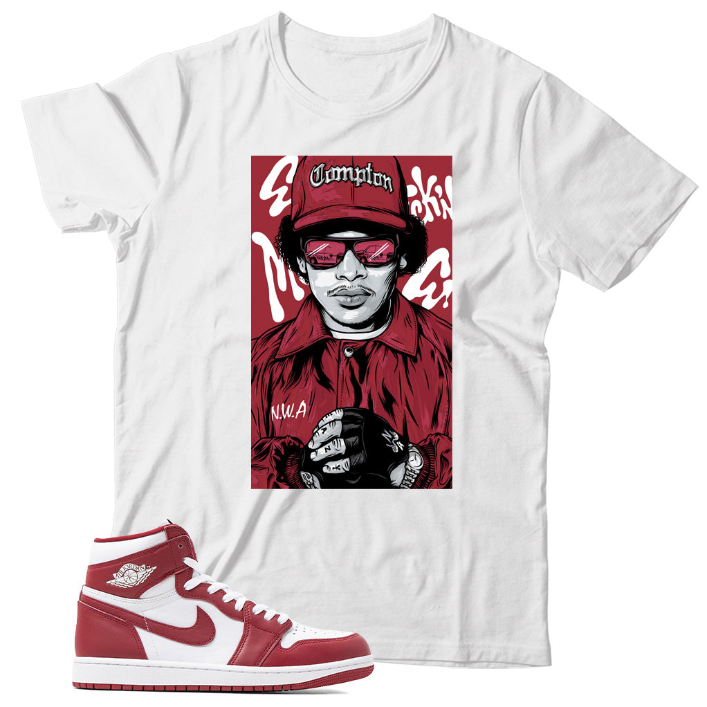 Jordan 1 Artisanal Red shirt