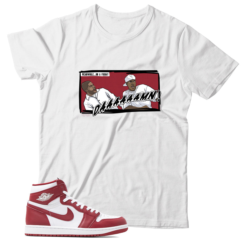 Jordan 1 Artisanal Red shirt