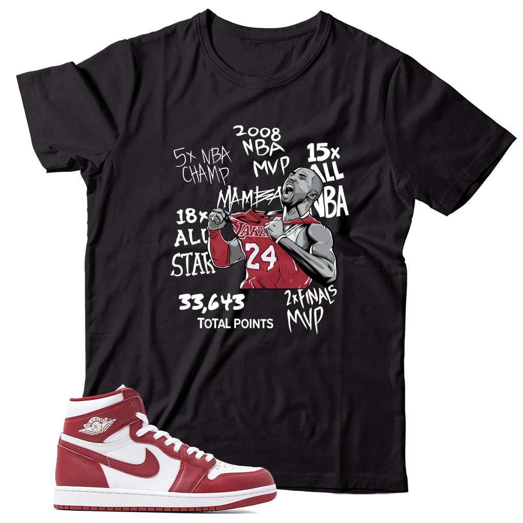 Jordan 1 Artisanal Red shirt