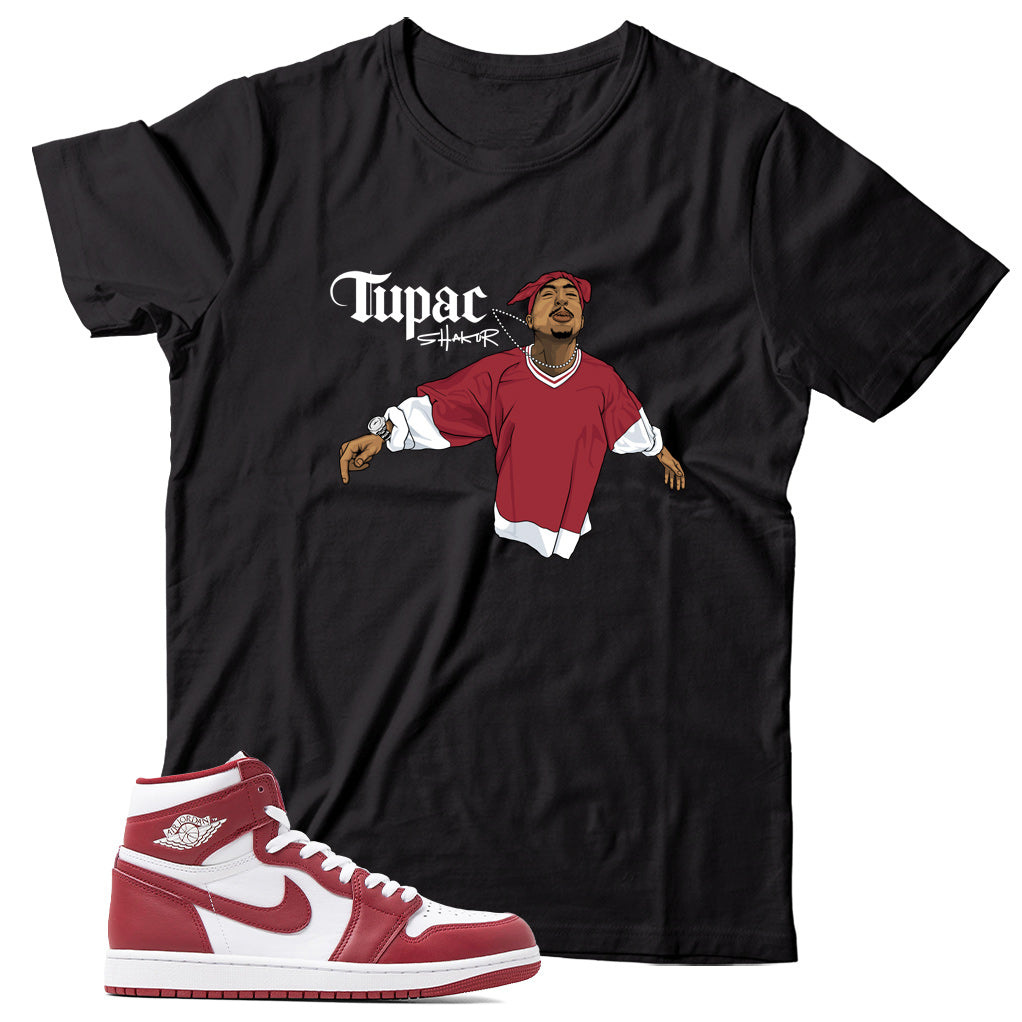 Shirt Match Jordan 1 Artisanal Team Red