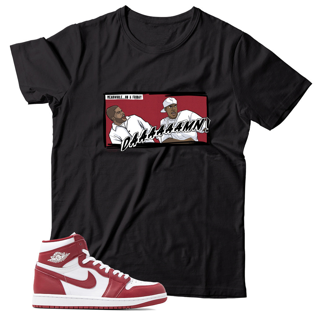 Jordan 1 Artisanal Red shirt