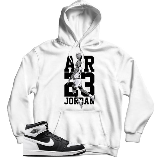 Jordan 1 Black White hoodie