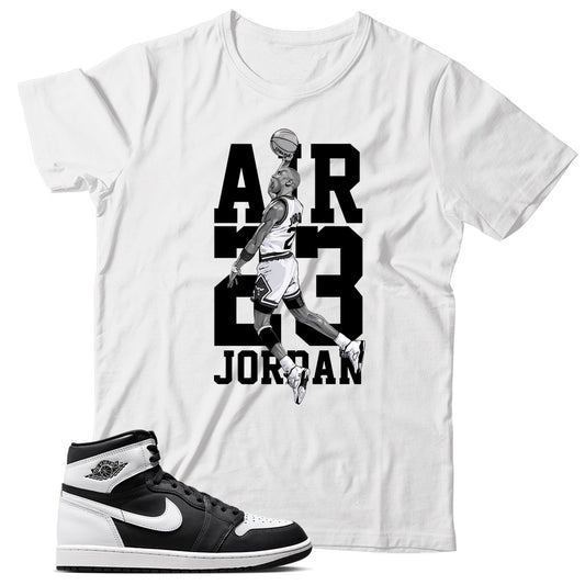 Jordan 1 Black White shirt