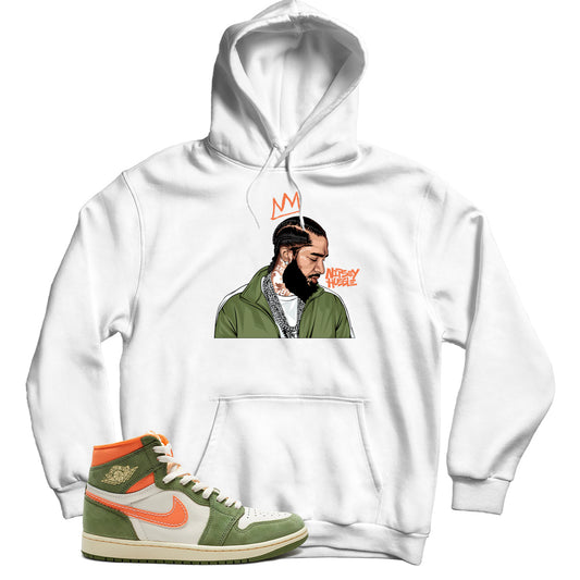 Jordan 1 Celadon hoodie