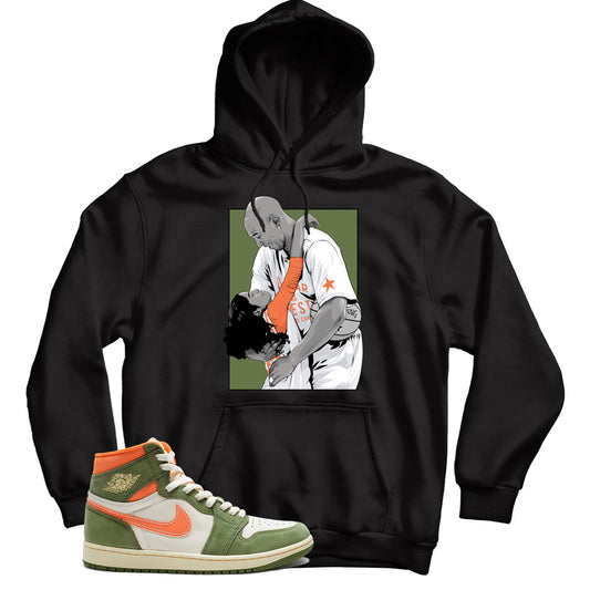 jordan 1 celadon hoodie