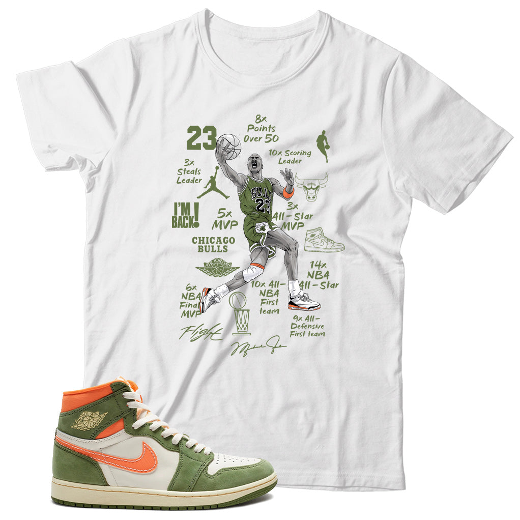 Shirt Match Jordan 1 Celadon