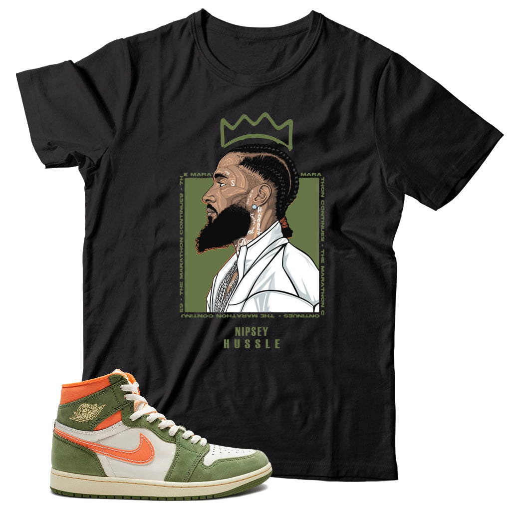 jordan 1 celadon shirt