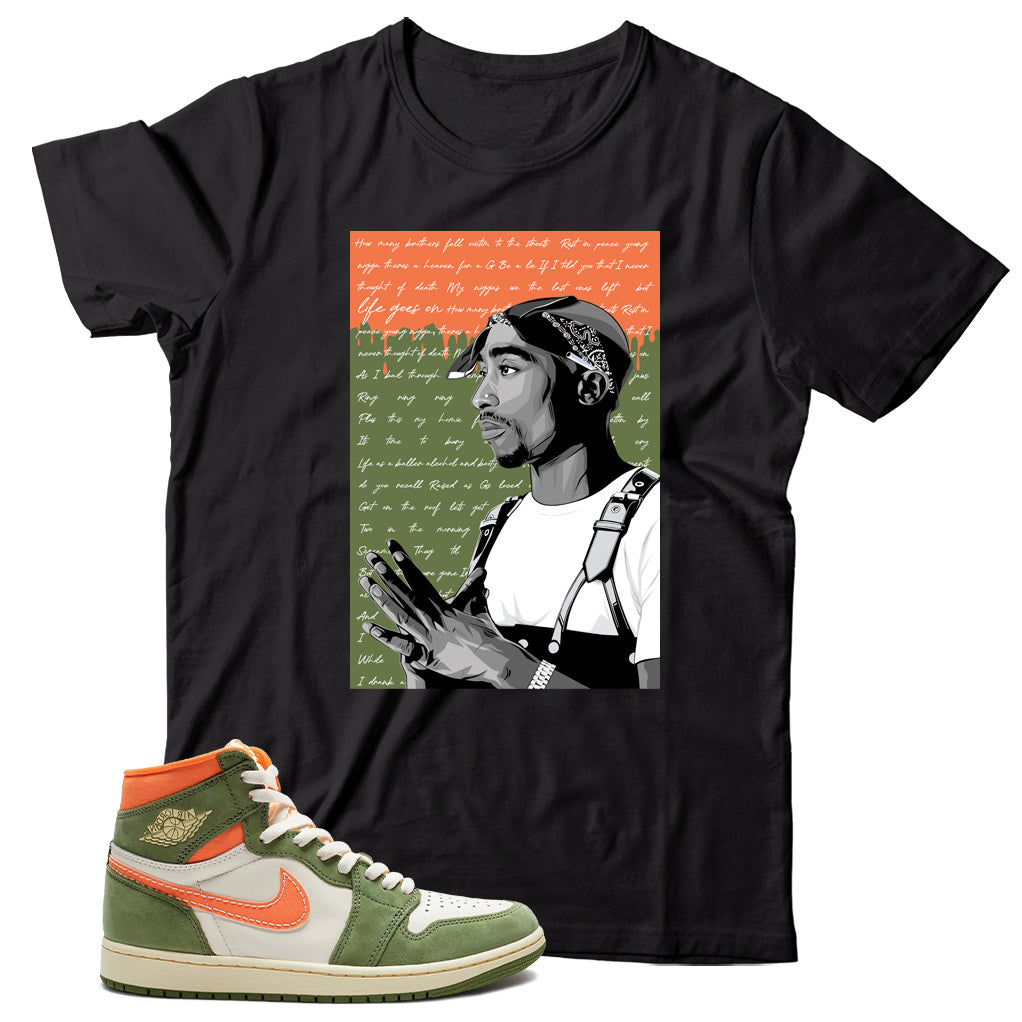 shirt match jordan 1 celadon