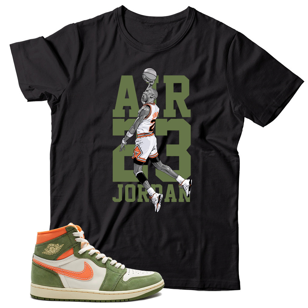 jordan 1 celadon shirt