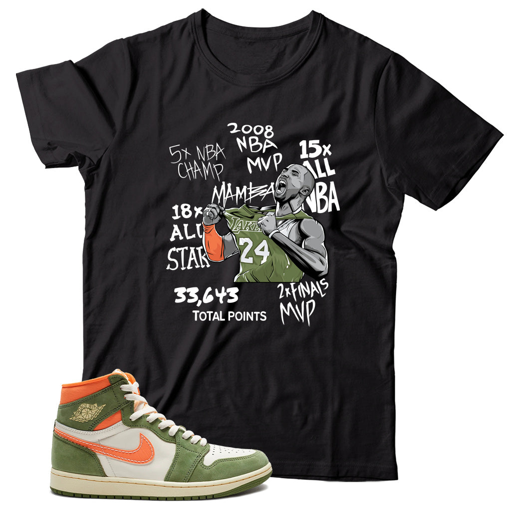 jordan 1 celadon shirt