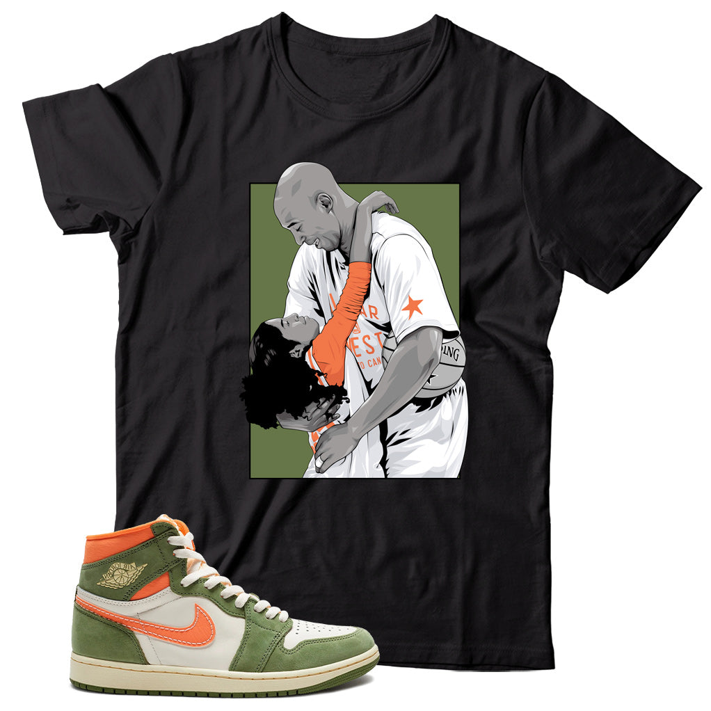 jordan 1 celadon shirt