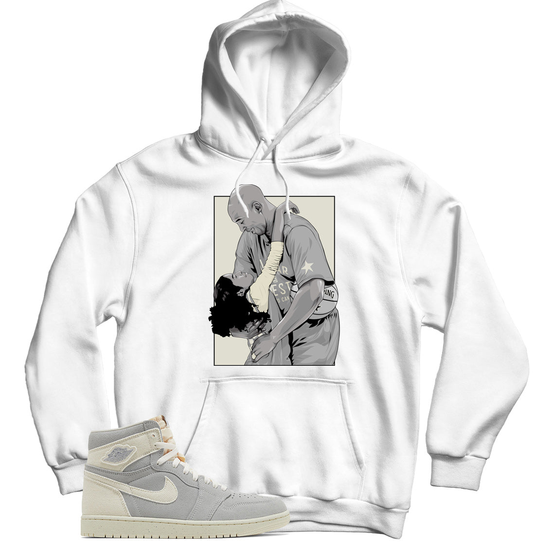 Jordan 1 Craft Ivory hoodie