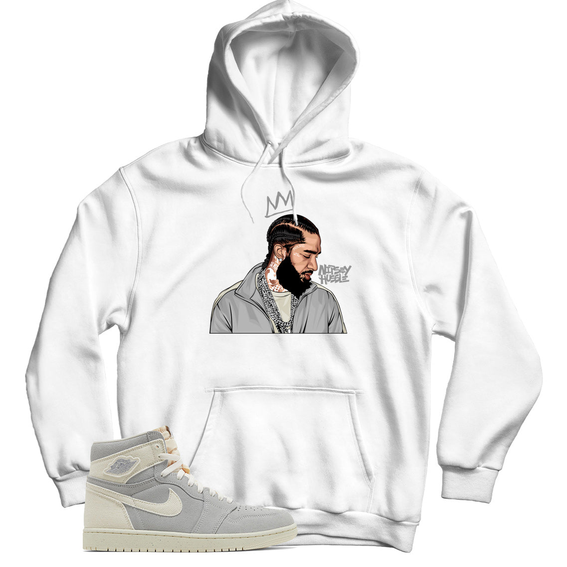 Jordan 1 Craft Ivory hoodie