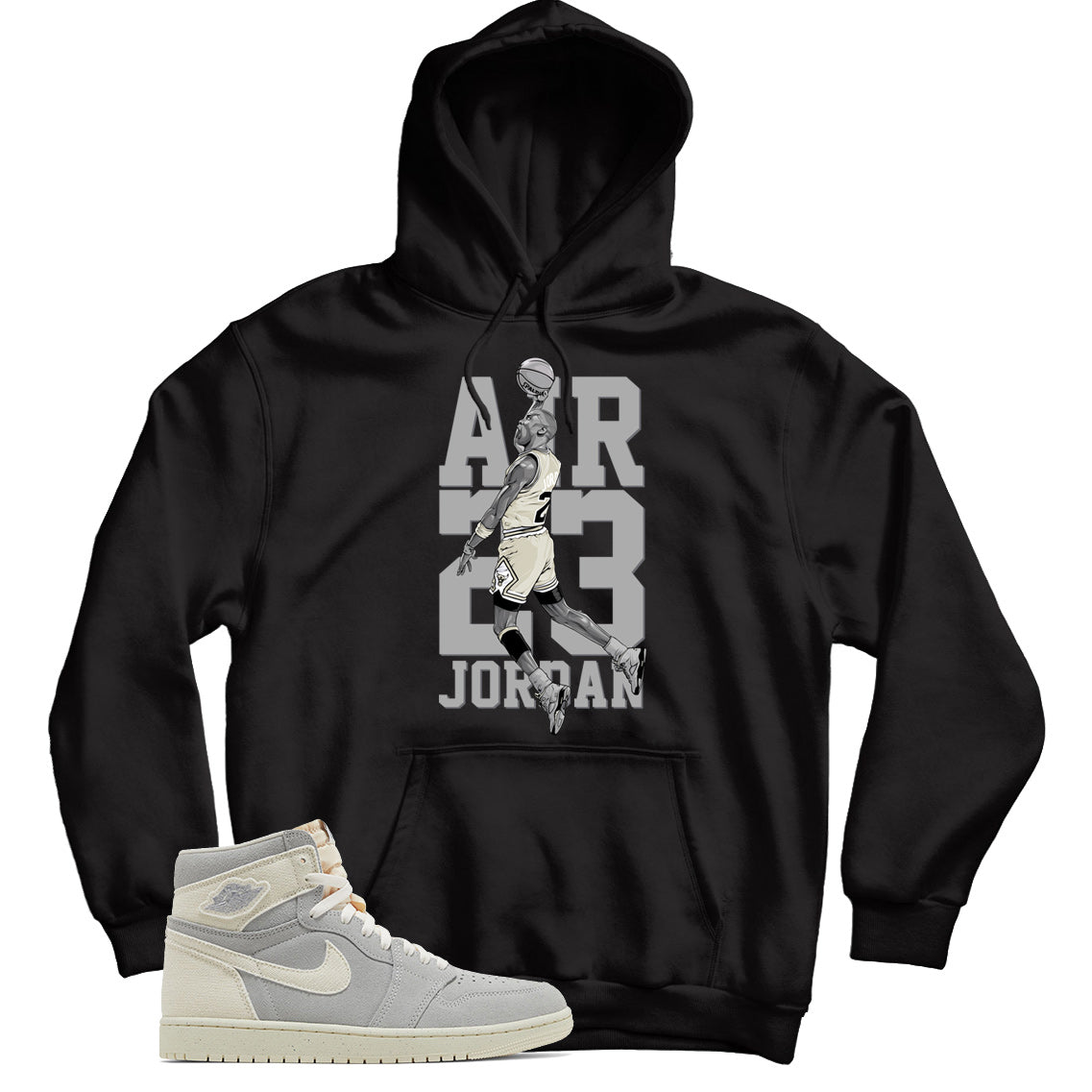 Jordan 1 Craft Ivory hoodie