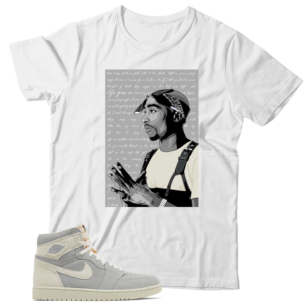 Jordan 1 Craft Ivory shirt